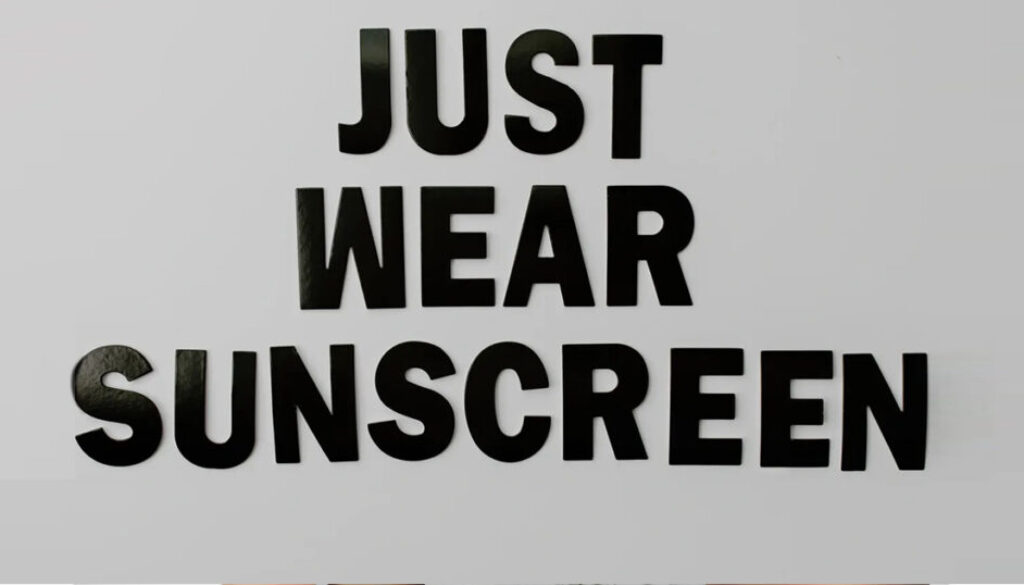 sunscreen